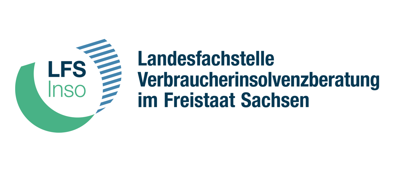 Logo der Landesfachstelle - Verbraucherinsolvenzberatung im Freistaat Sachsen